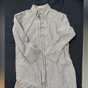 Oak + Fort Oxford Shirt Dress